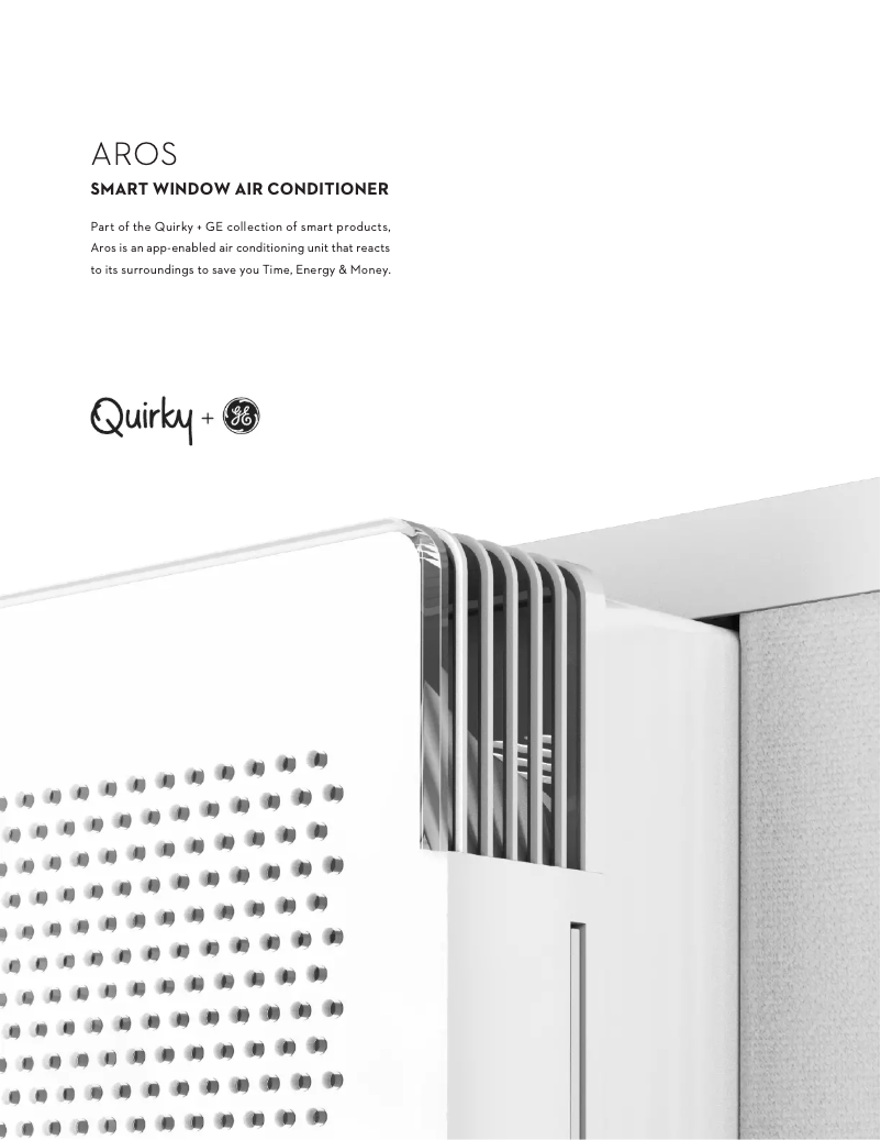 Page n°1 - Manuel utilisateur Quirky Aros