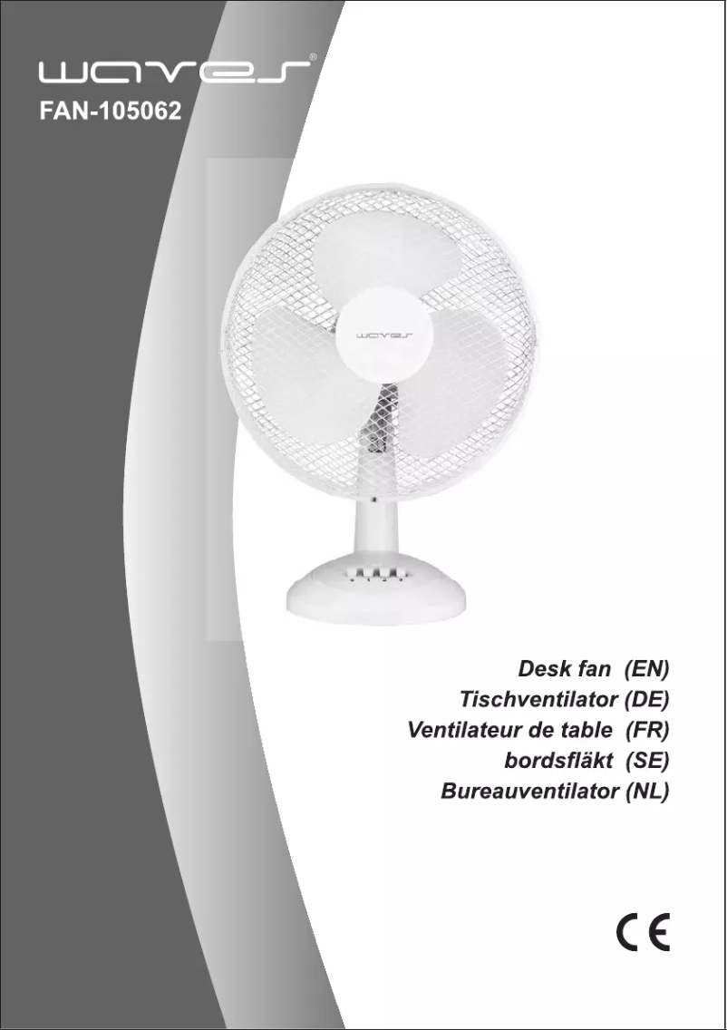 Image de la première page du manuel de l'appareil FAN-105062