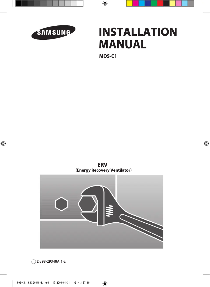 Image de la première page du manuel de l'appareil MOS-C1