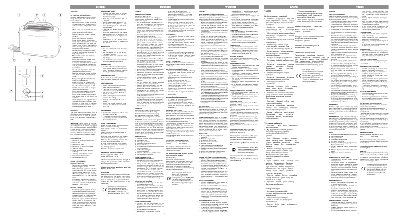 Page 1 de la notice Manuel utilisateur Vitek VT-1572 Y
