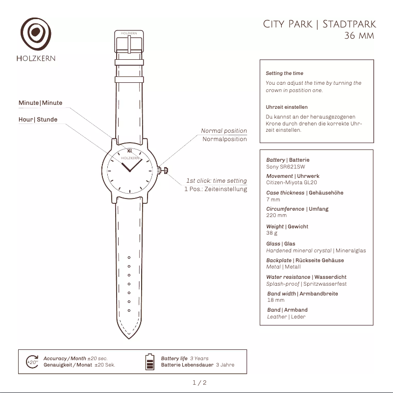 Image de la première page du manuel de l'appareil Blomen