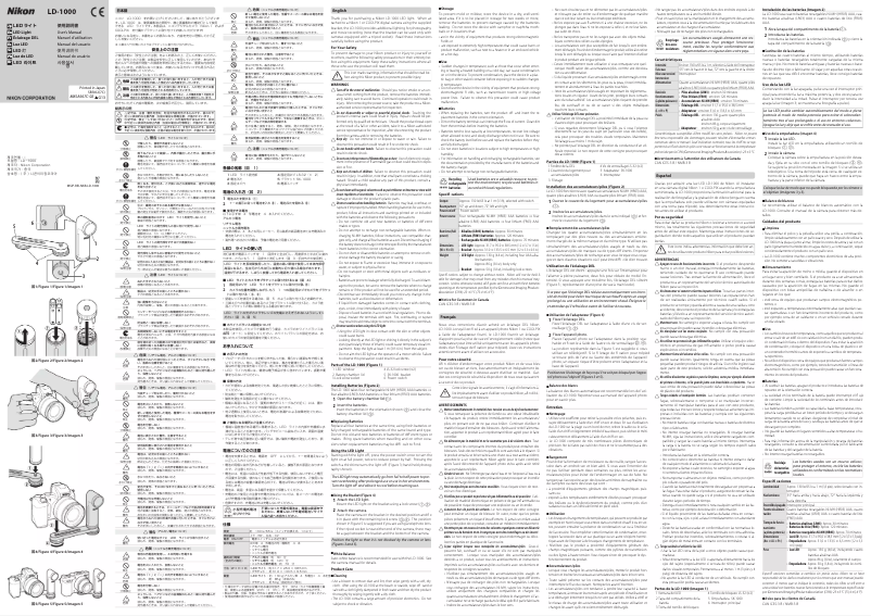 Page 1 de la notice Manuel utilisateur Nikon LD-1000