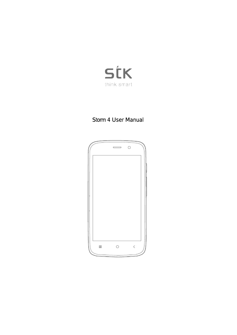 Page 1 de la notice Manuel utilisateur STK Storm 4