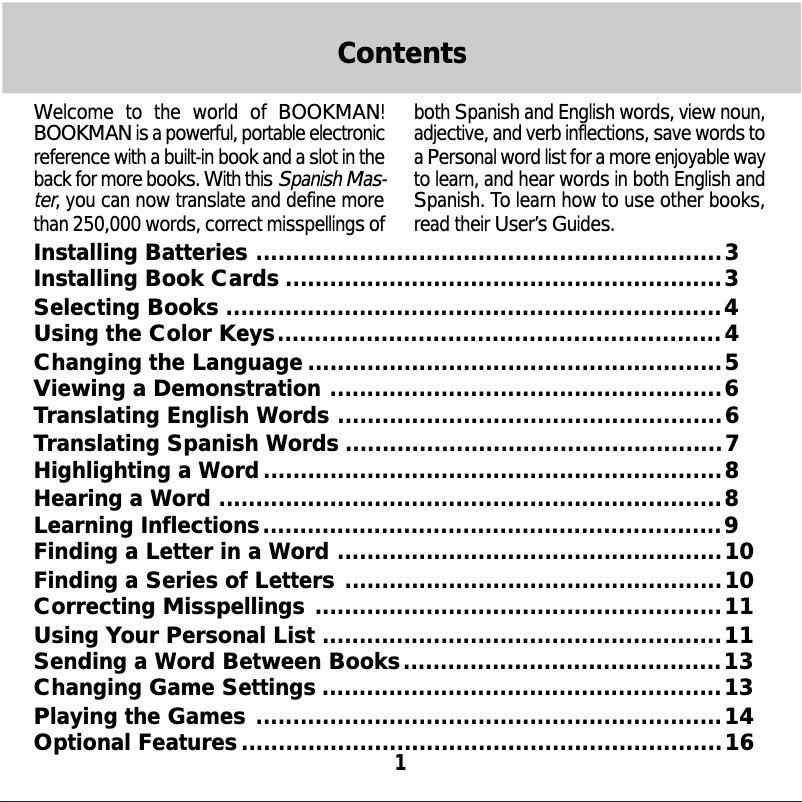 Page 1 de la notice Manuel utilisateur Franklin BES-840R