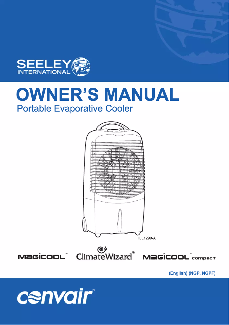Página 1 del manual Manual de usuario Convair ClimateWizard
