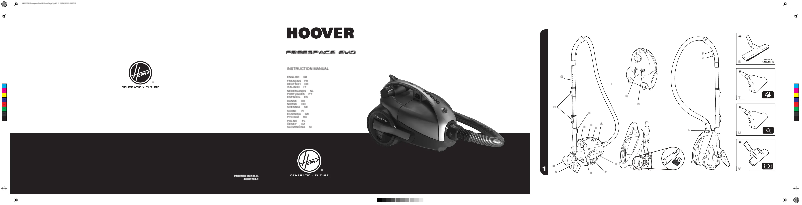 Page n°1 - Manuel utilisateur Hoover Freespace EVO TFV 2015