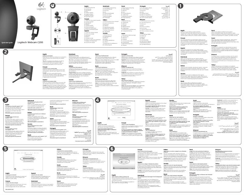 Image de la première page du manuel de l'appareil C200