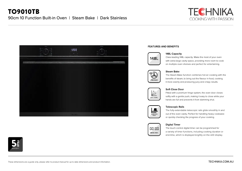 Image de la première page du manuel de l'appareil TO9010TB