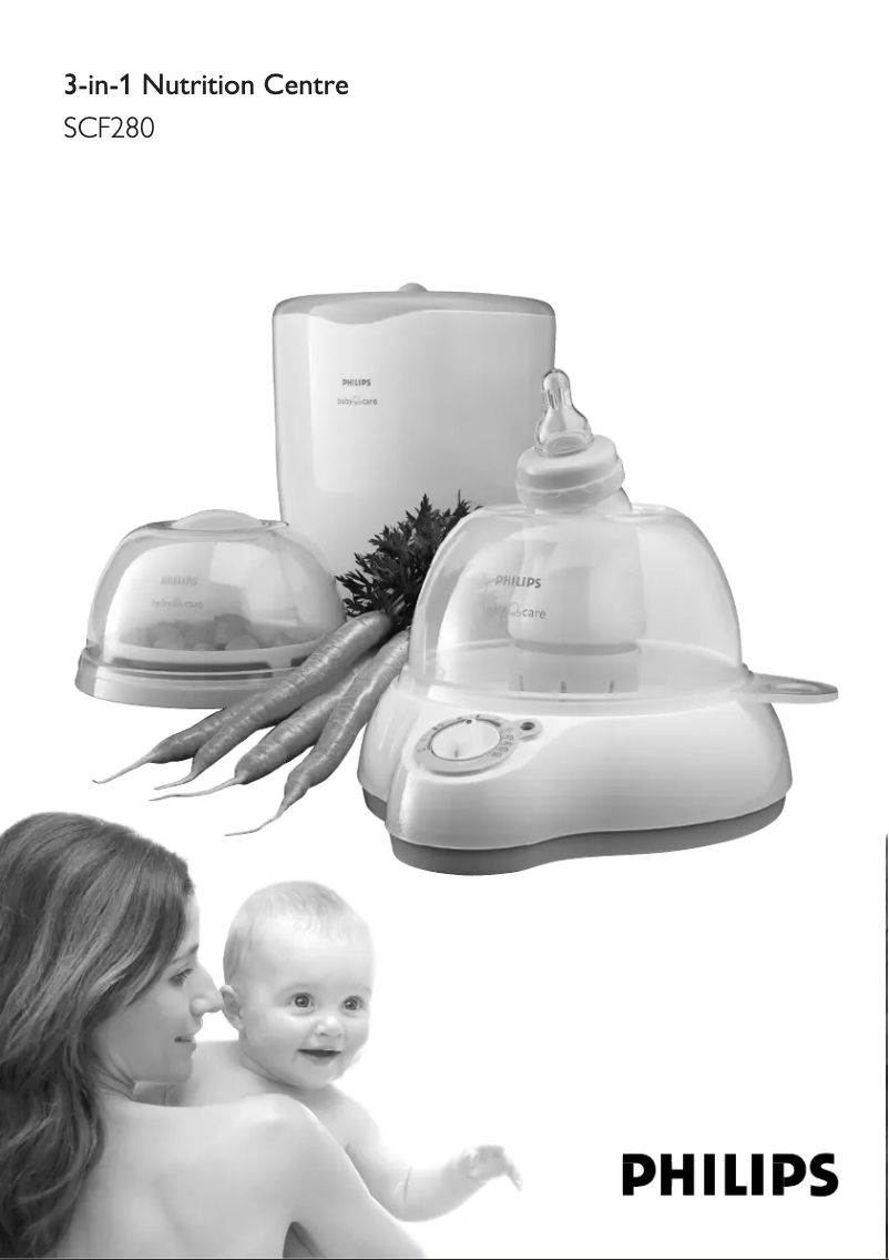 Page n°1 - Manuel utilisateur Philips AVENT SCF280