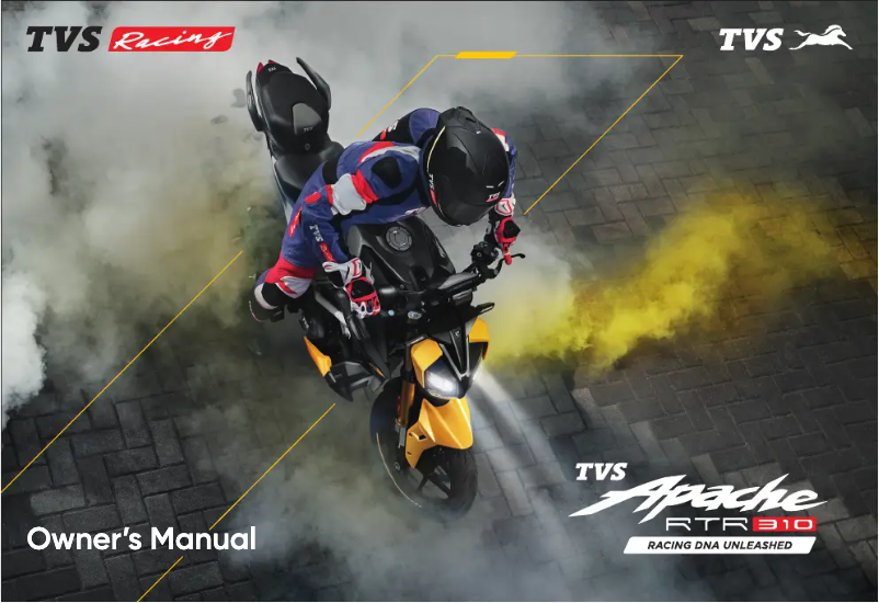 Image de la première page du manuel de l'appareil Apache RTR 310