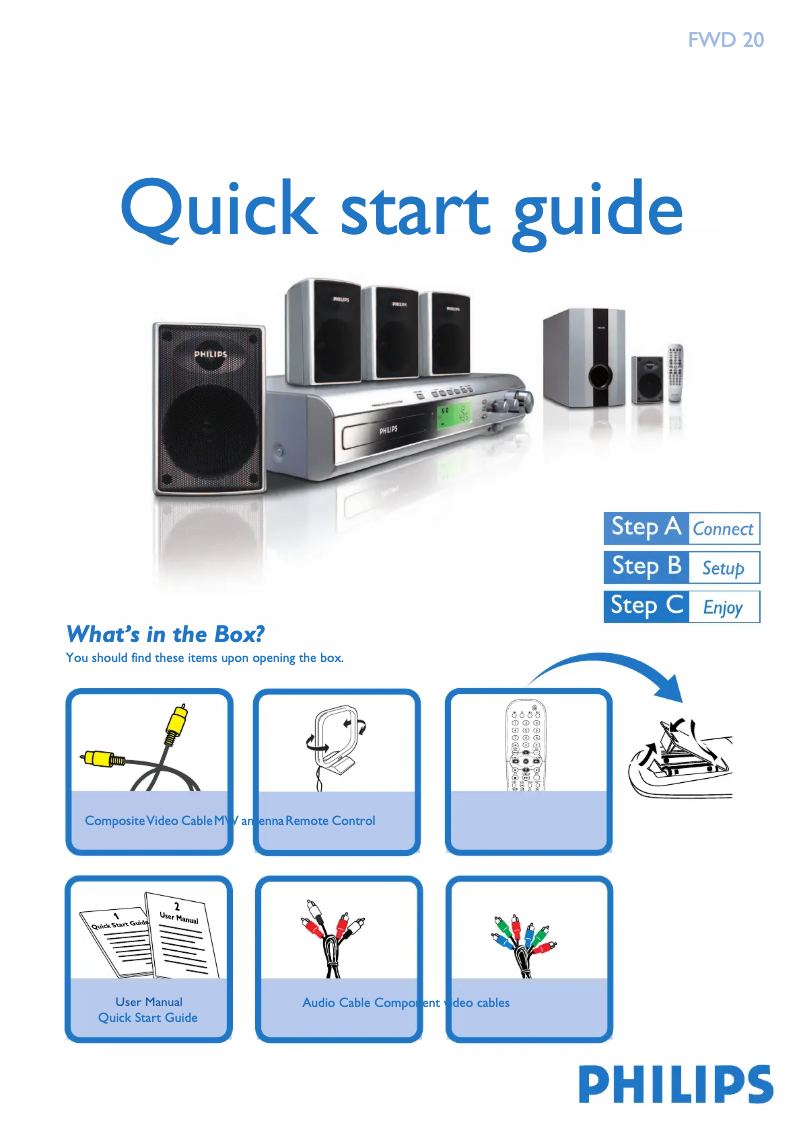 Image de la première page du manuel de l'appareil FWD20