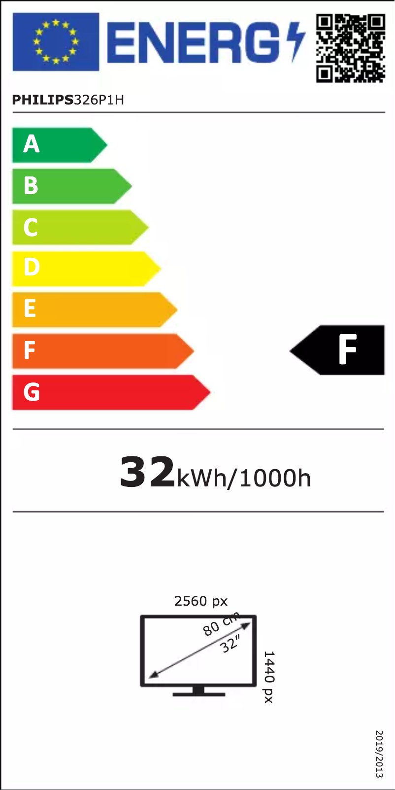 First page image of the manual for Brilliance 326P1H