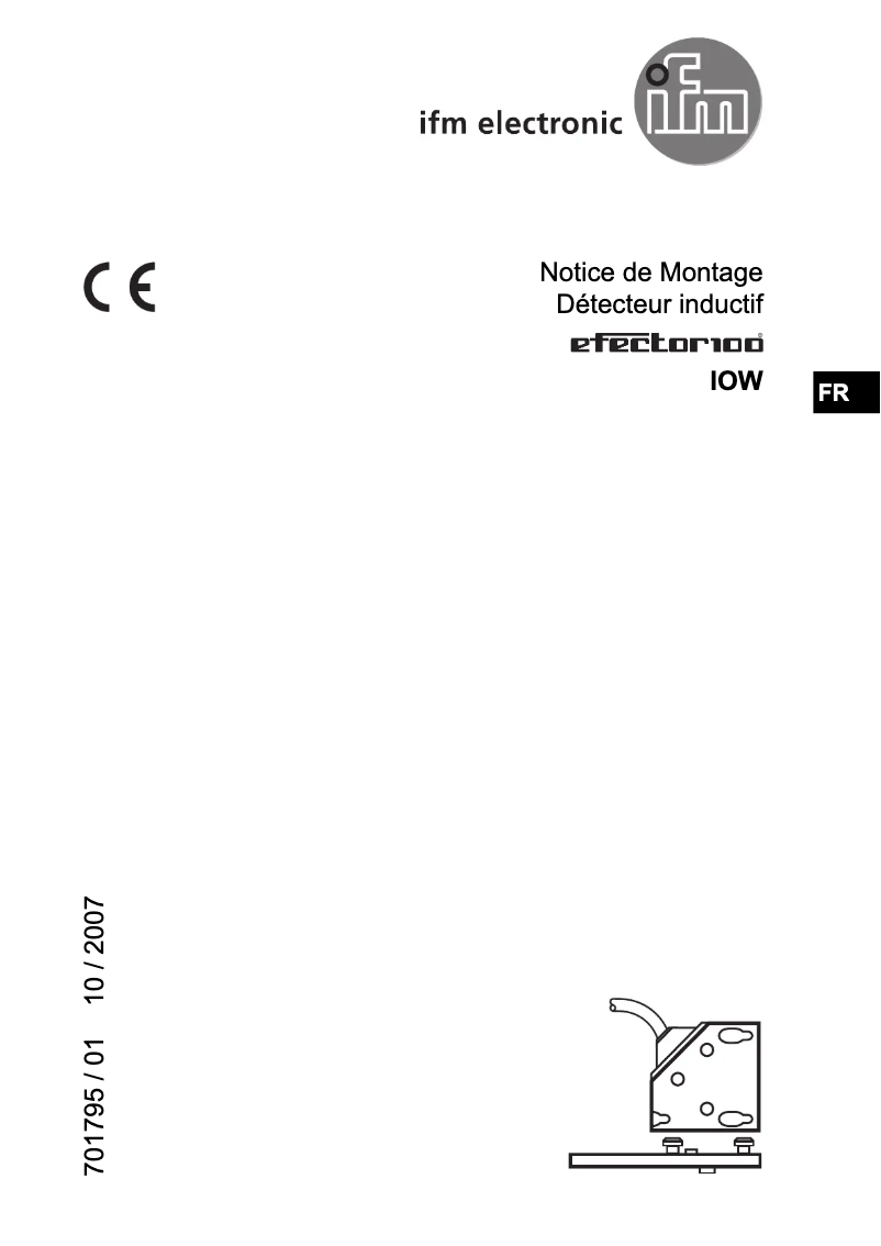 Page n°1 - Manuel utilisateur IFM IO9922