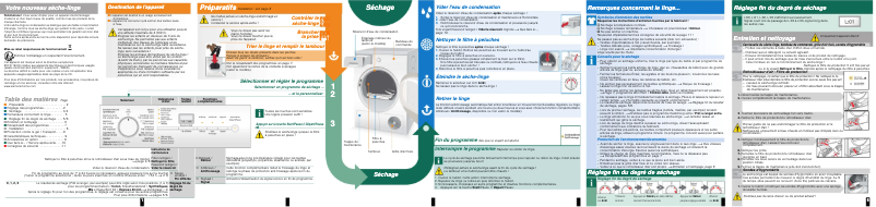 Page 1 de la notice Manuel utilisateur Siemens WT46E305FG