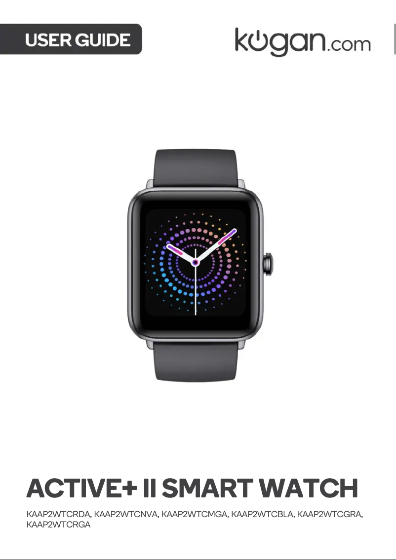 Image de la première page du manuel de l'appareil KAAP2WTCNVA