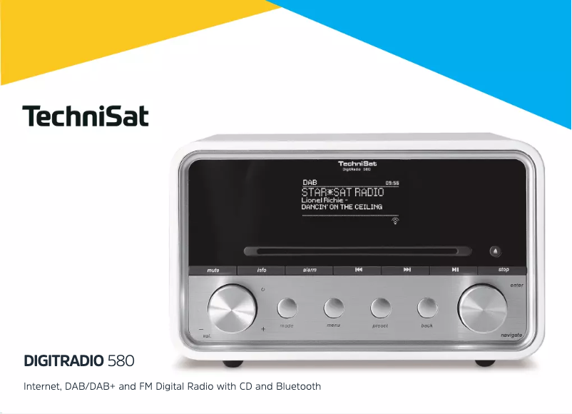 Page 1 de la notice Manuel utilisateur TechniSat DigitRadio 580