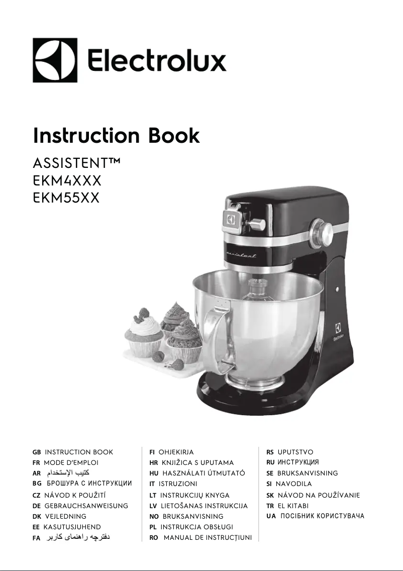 Page n°1 - Manuel utilisateur Electrolux EKM4200