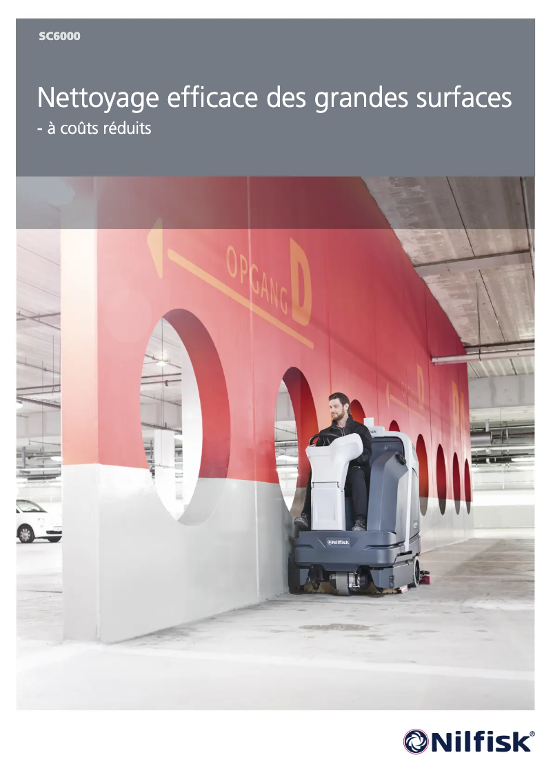 Page 1 de la notice Brochure Nilfisk SC6000