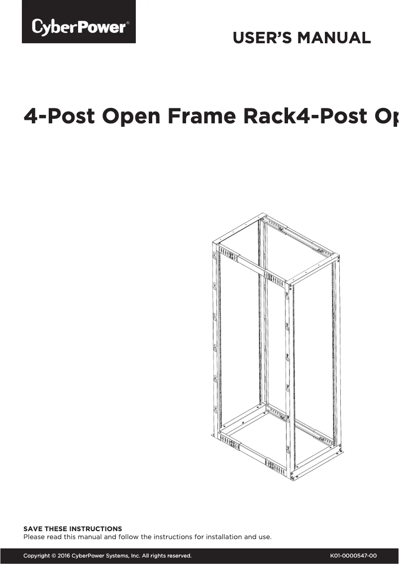 Image de la première page du manuel de l'appareil CR45U40001