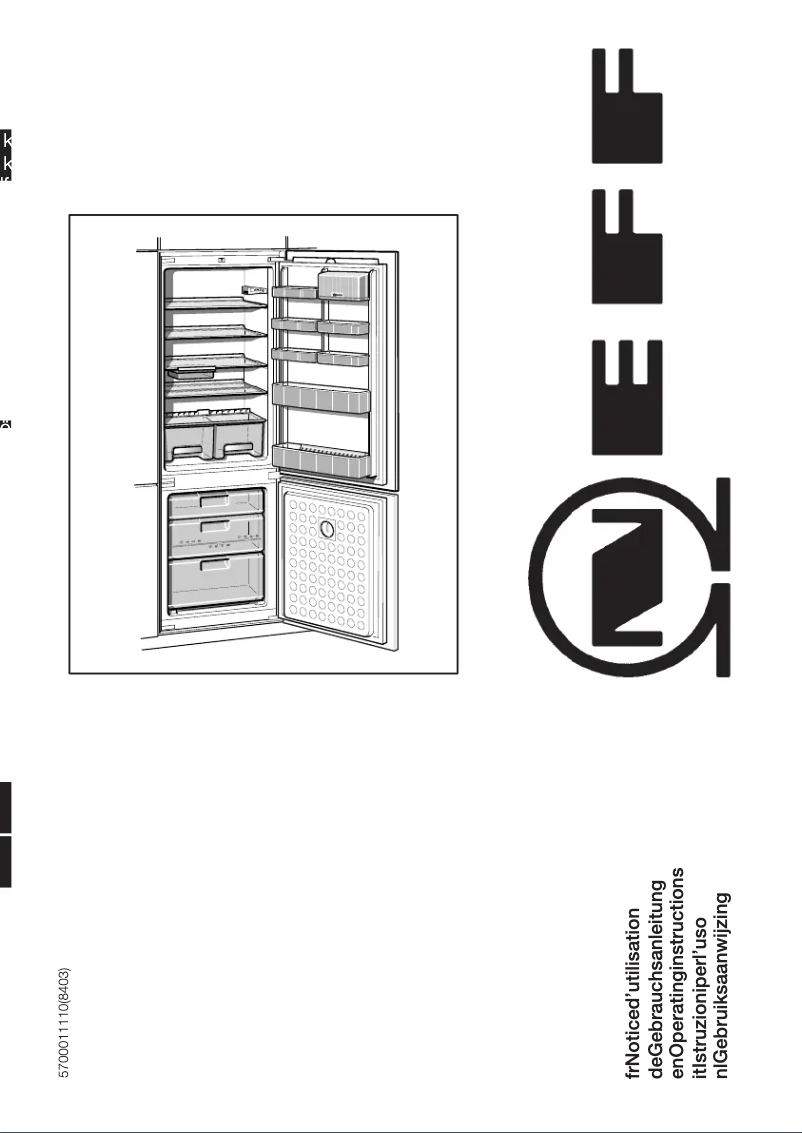 Image de la première page du manuel de l'appareil K 4434 X4 FF
