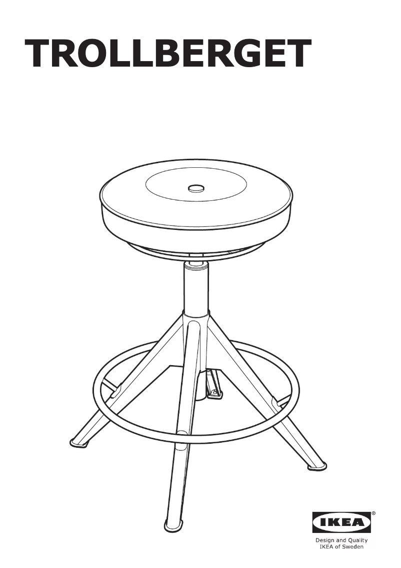 Imagen de la primera página del manual del dispositivo TROLLBERGET