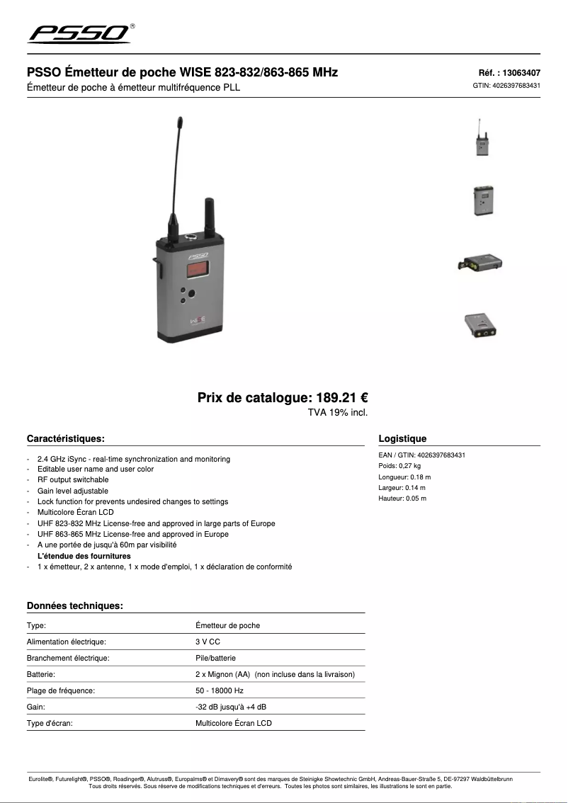 Imagen de la primera página del manual del dispositivo WISE 823