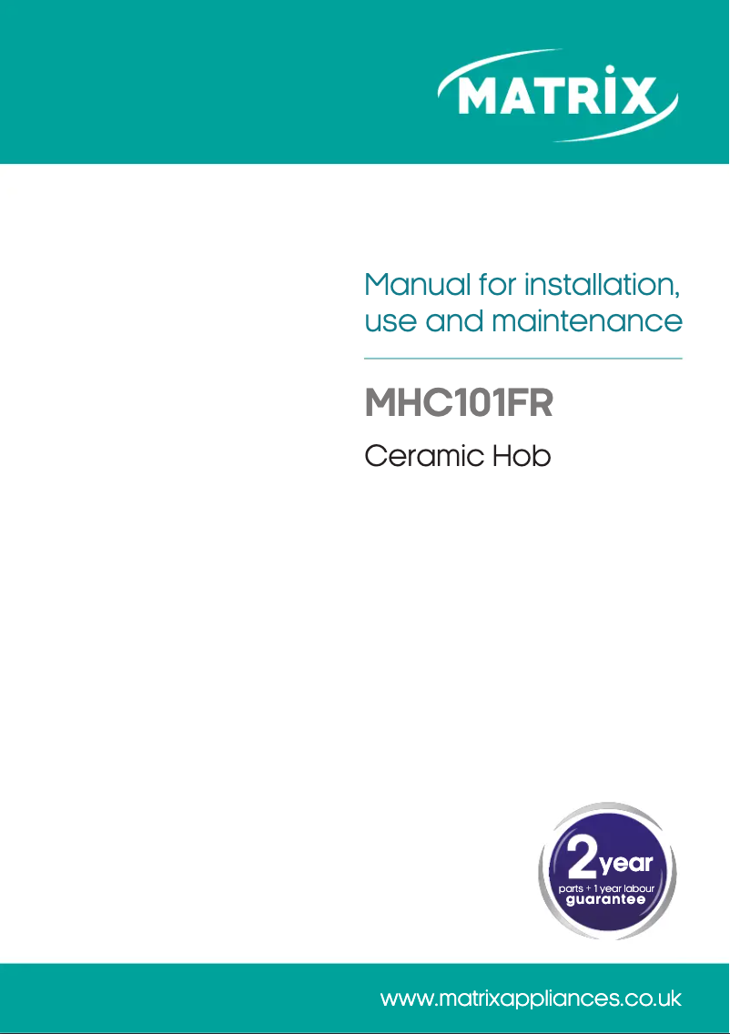 Image de la première page du manuel de l'appareil MHC101FR