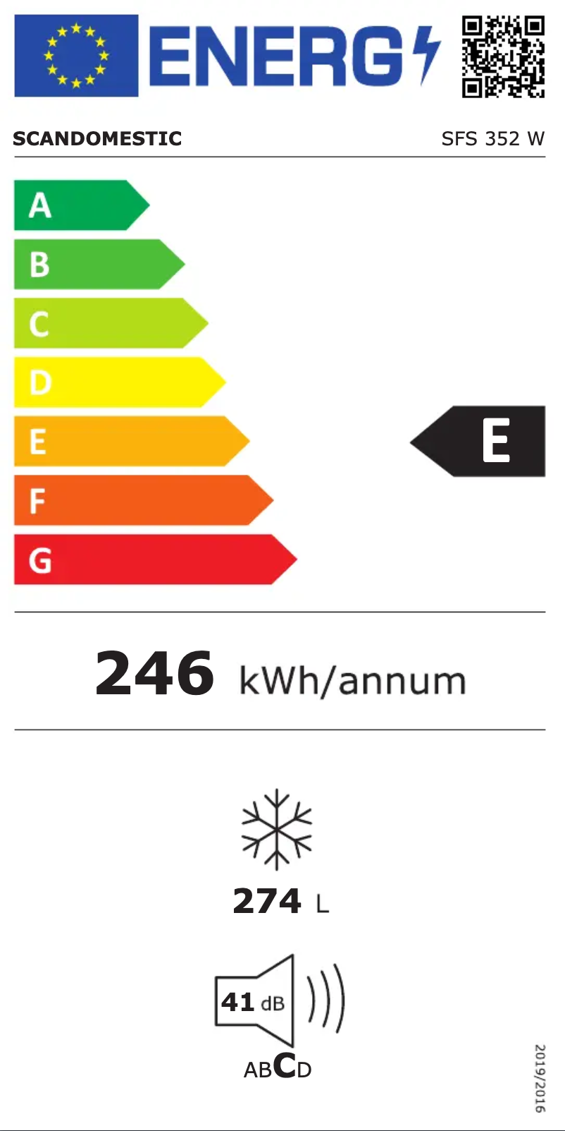 Image de la première page du manuel de l'appareil SFS 352 W