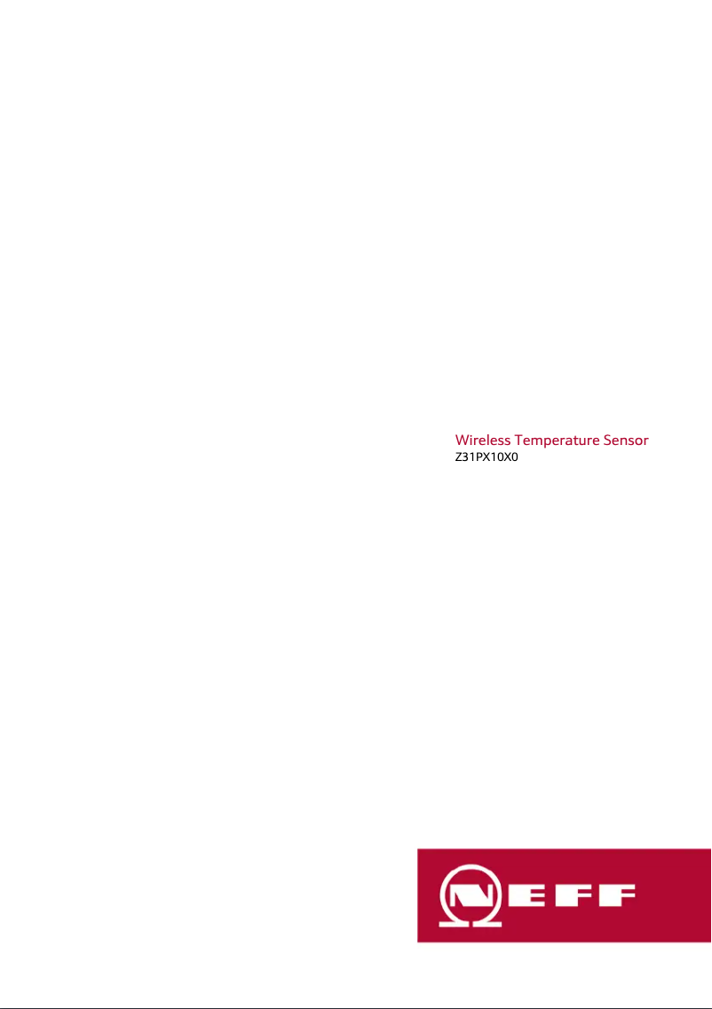Image de la première page du manuel de l'appareil Z31PX10X0