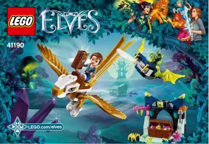 Page 1 de la notice Manuel utilisateur Lego Elves 41190