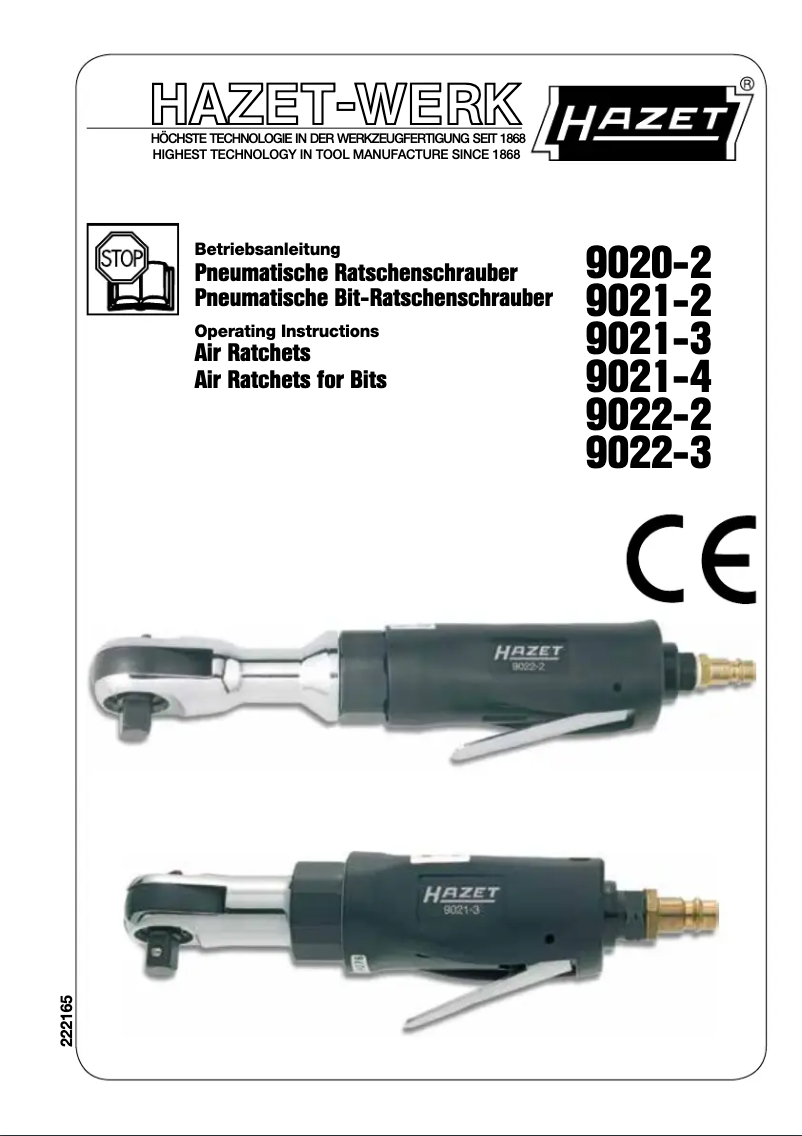 Image de la première page du manuel de l'appareil 9021-3