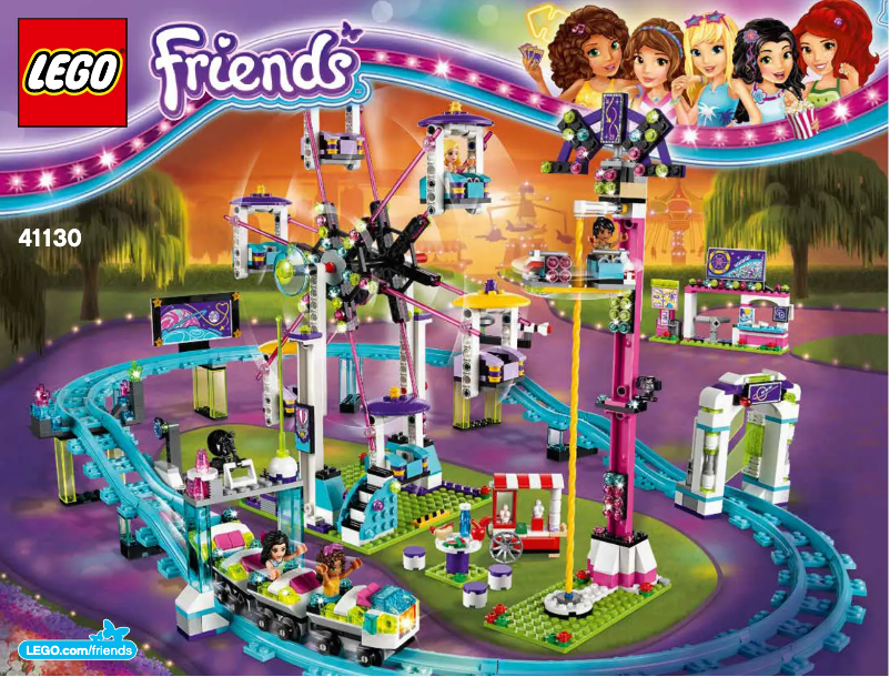 Page n°1 - Manuel utilisateur Lego Friends 41130