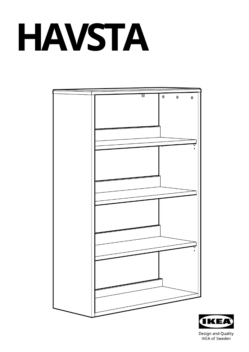 Imagen de la primera página del manual del dispositivo HAVSTA 103.910.41