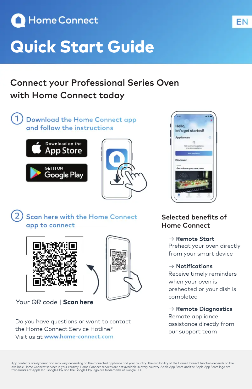 Page 1 de la notice Guide de démarrage rapide Thermador POD302LW