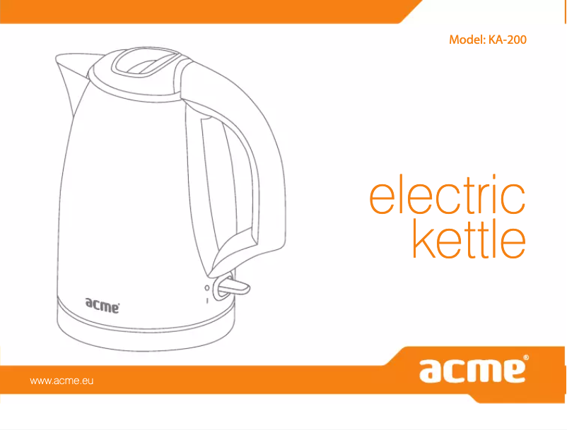 Página 1 del manual Manual de usuario Acme United KA200