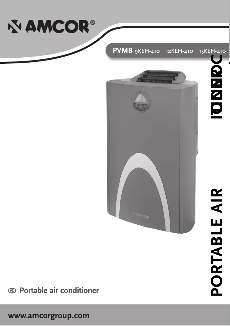 Page 1 de la notice Manuel utilisateur Amcor PVMB 12KEH-410