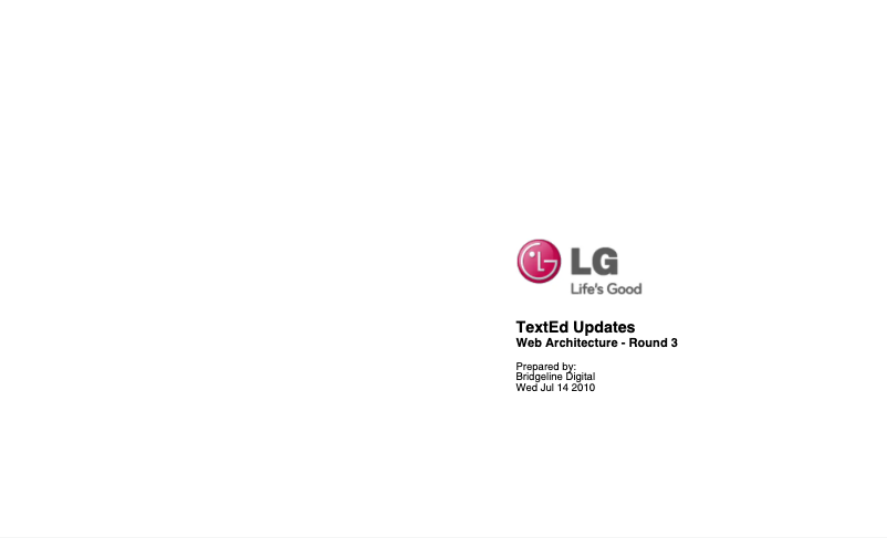 Página 1 del manual Ficha técnica LG 32LF11