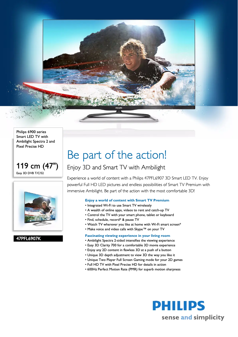 Página 1 del manual Manual de instrucciones Philips PTA426