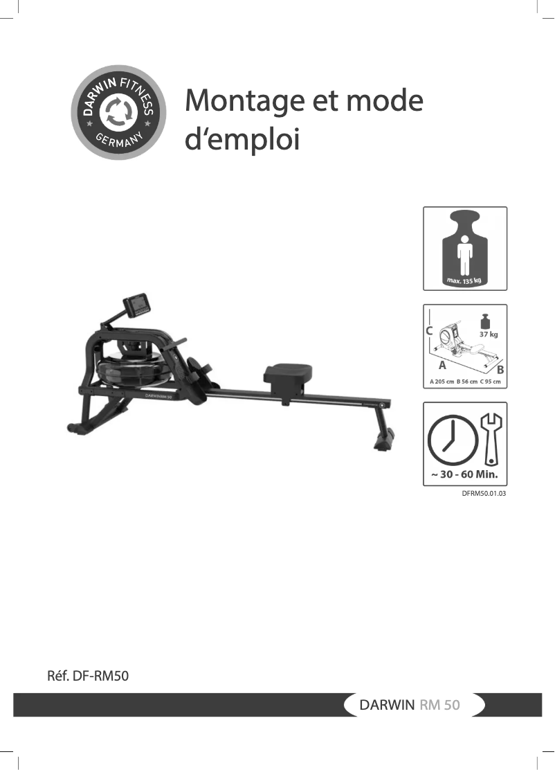 Página 1 del manual Manual de usuario Darwin RM50
