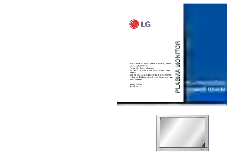 Page n°1 - Manuel utilisateur LG MZ-40PA18
