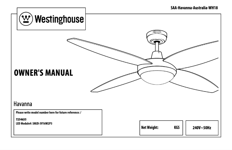 Image de la première page du manuel de l'appareil 7254635