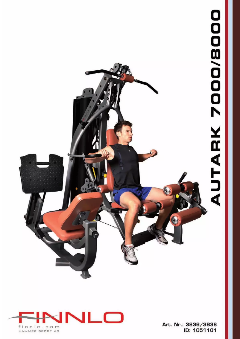 Page 1 de la notice Manuel utilisateur Finnlo Autark 8000