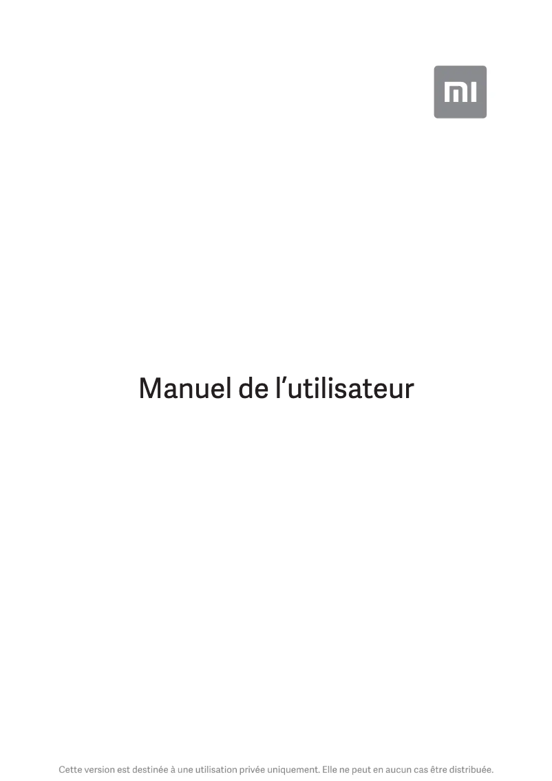 Image de la première page du manuel de l'appareil 13 Pro