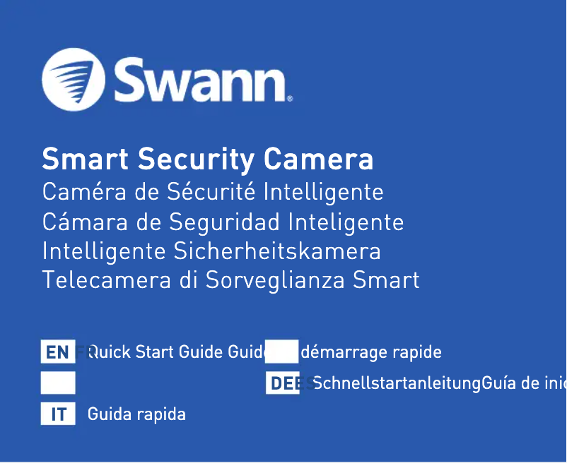 Page n°1 - Manuel utilisateur Swann SWWHD-INTCM1STPK4-UK