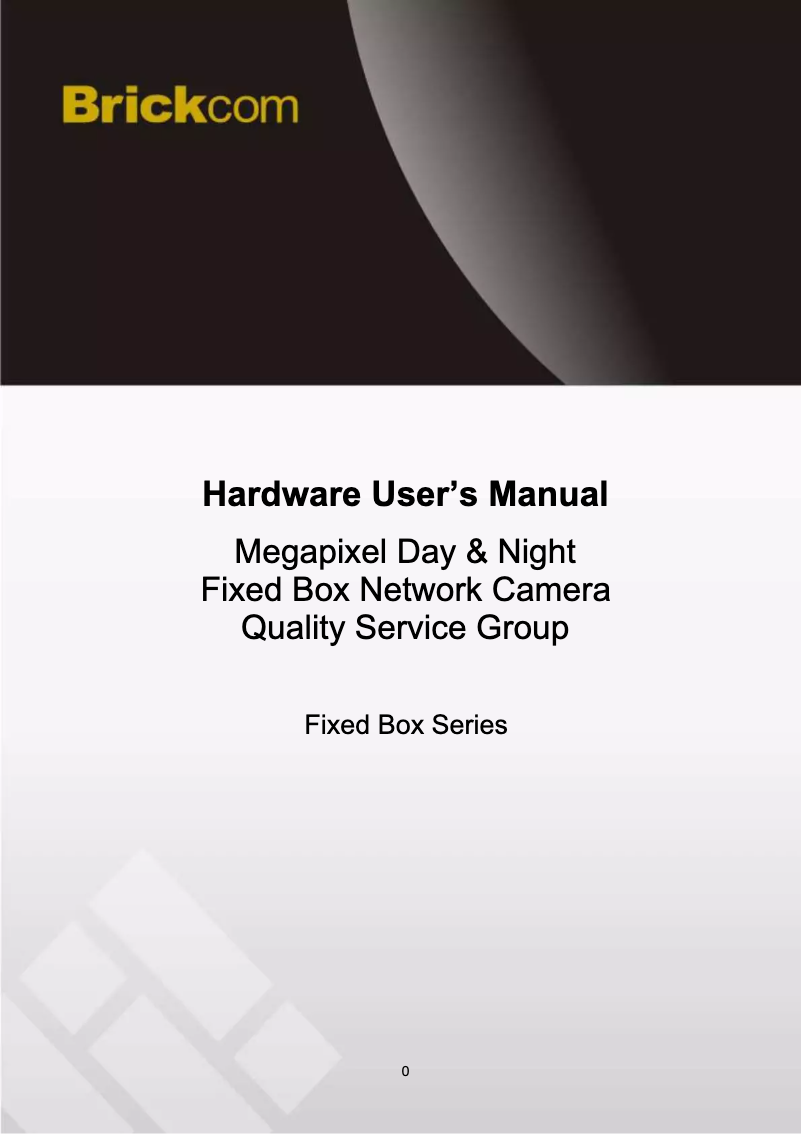 Image de la première page du manuel de l'appareil FB-200NE-V6