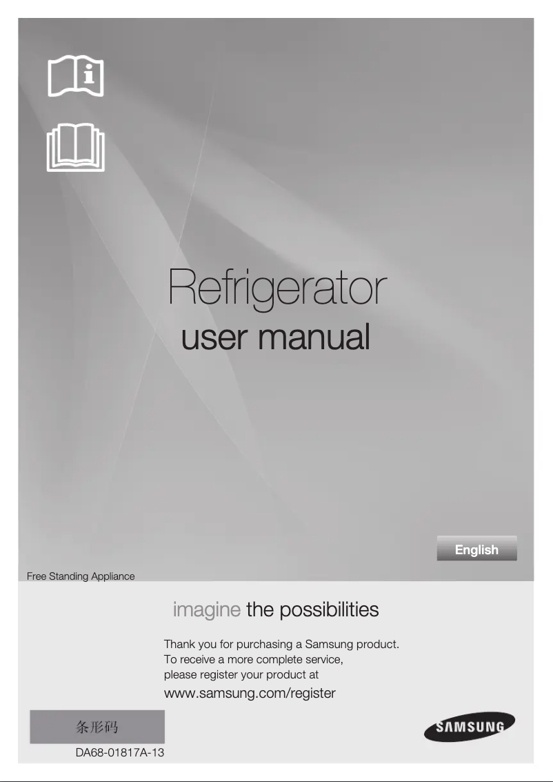 Page n°1 - Manuel utilisateur Samsung RL62VCRS