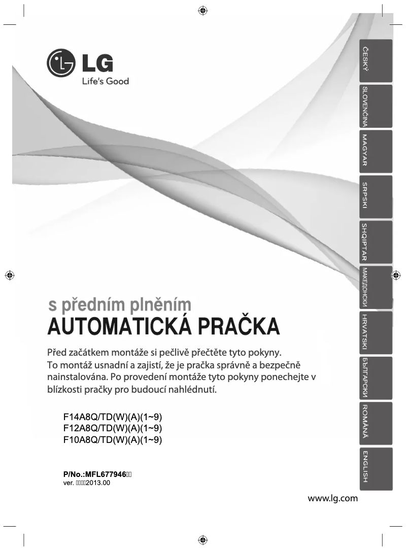 Página 1 del manual Manual de usuario LG F14A8TDA