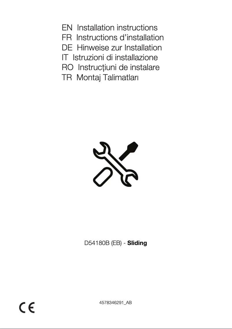 Page 1 de la notice Instructions / montage Beko BDSA180K3SN