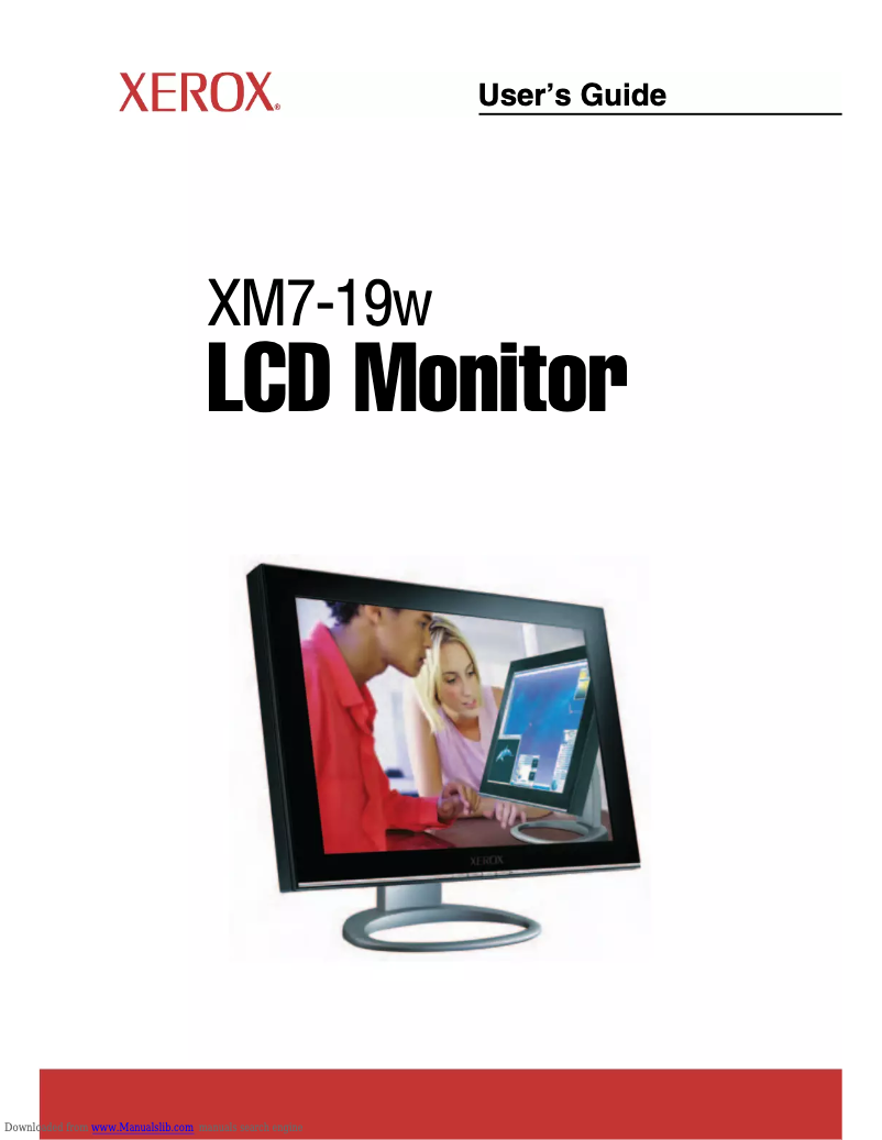 Page n°1 - Manuel utilisateur Xerox XM7-19W