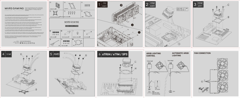 Page 1 de la notice Manuel utilisateur Mars Gaming ML-ULTRA360